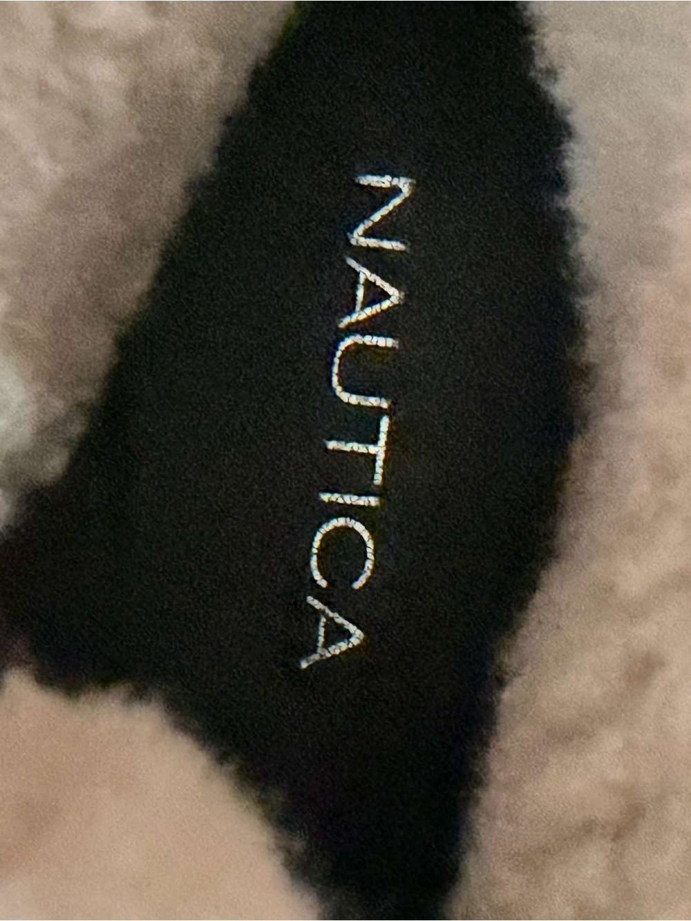 Nautica Black Mid-Calf Buckle Lug-Heel Boots - Picture 4 of 6